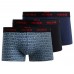 Hugo ανδρικά βαμβακερά 3pack boxers σε τρία χρώματα (μαύρο,print,μπλε) 50517894 975